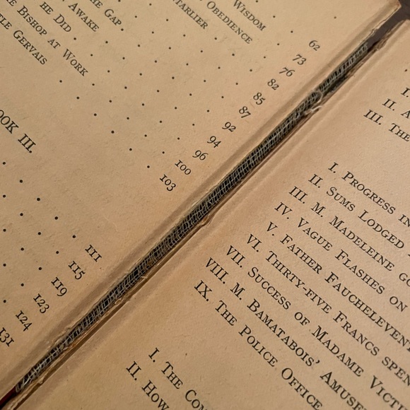 Antique Les Miserables volume I and II - Picture 9 of 11